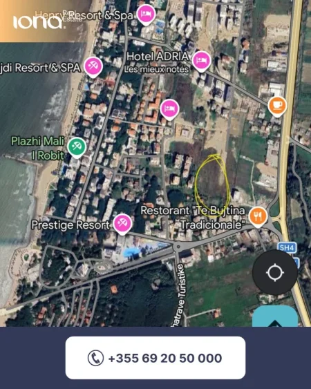 Mali Robit, shitet apartament duplex Dublex Kati 0, 40 m² 55.000 € 