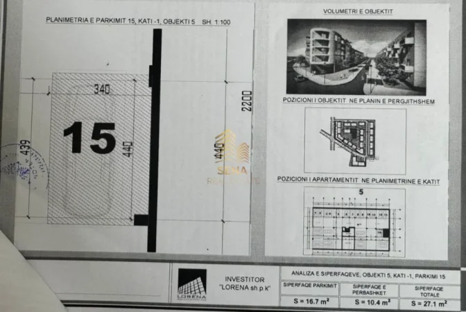 Shitet, Post Parkimi, Kompleksi Tom Doshi, 17.000 Euro