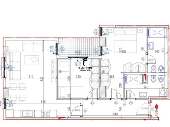 Tirane, shitet apartament 2+1 Kati 2, 106 m² 309.000 € (KOMUNA E PARISIT)