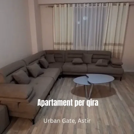 Tirane, jepet me qera apartament 1+1 Kati 3, 70 m² 480 € (Astir, Urban Gate)