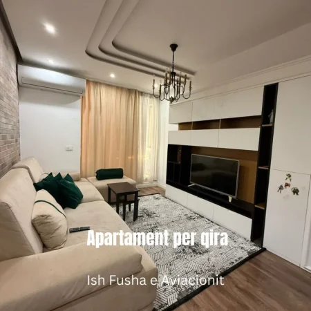 Tirane, jepet me qera apartament 2+1 Kati 2, 110 m² 800 € (Ish Fusha e Aviacionit)