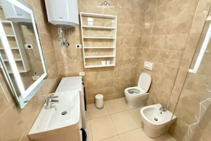 Tirane, jepet me qera apartament 1+1 Kati 1, 63 m² 700 € (Don Bosko)