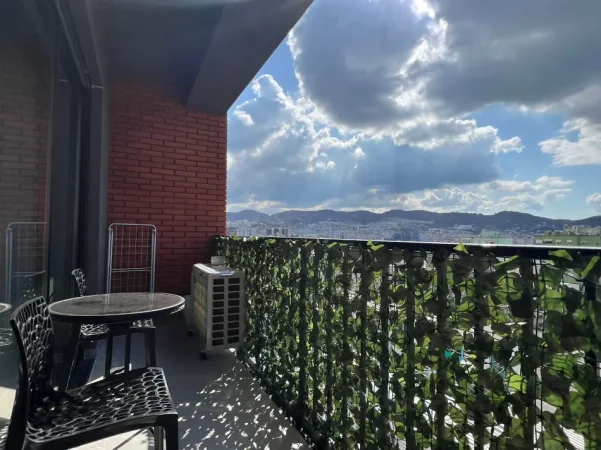 Tirane, jepet me qera apartament 1+1+Ballkon , 104 m² 1.100 € (Myslym Shyri)