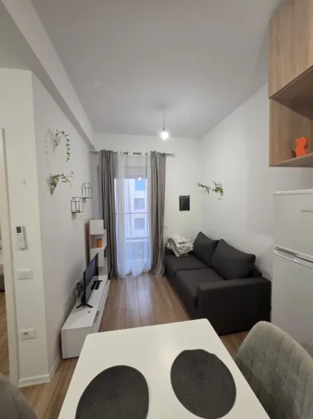 Tirane, jepet me qera apartament 1+1+Ballkon Kati 8, 52 m² 370 € (Rruga Pasho Hysa)