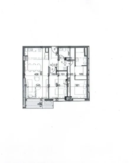 Tirane, shitet apartament 2+1 Kati 6, 125 m² 360.600 € (LIQENI I THATE)