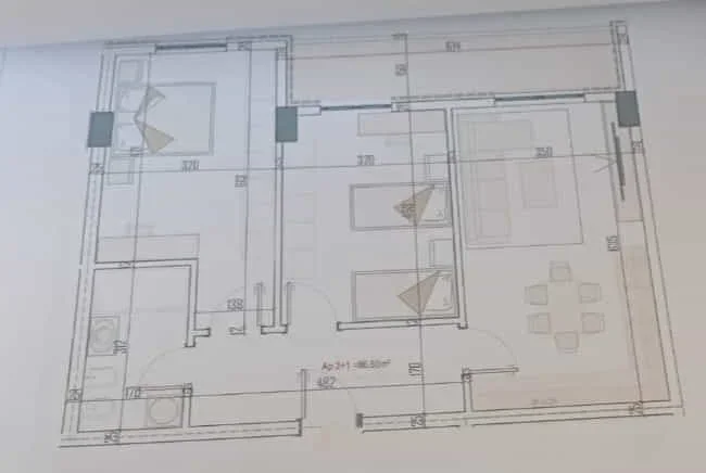 Tirane, shes apartament 2+1 Kati 6, 99 m² 120.000 € (Paskuqan)