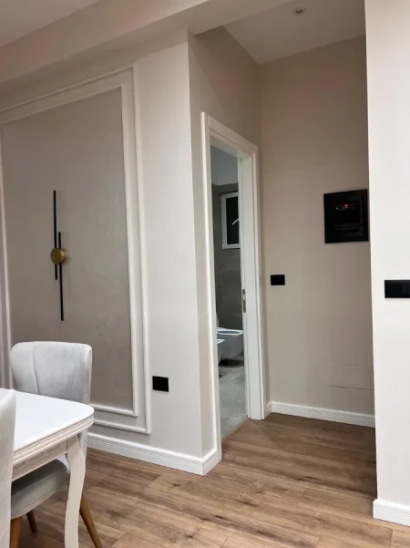 Tirane, jepet me qera apartament 1+1 Kati 1, 70 m² 600 € (Mine Peza prane Rossman Lala)