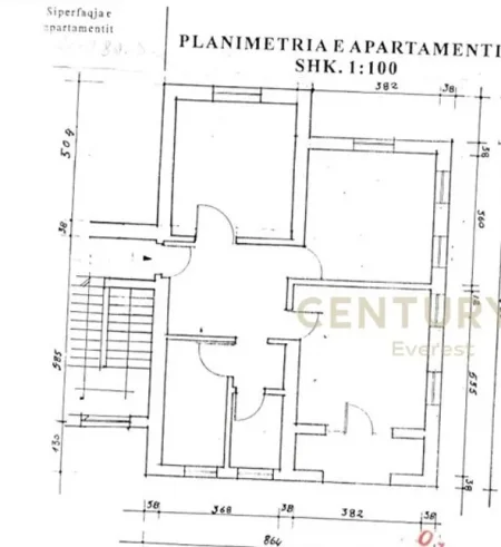 Tirane, shitet apartament 4+1 Kati 5, 167 m² 300.000 € (Bulevardi Zogu i Pare)