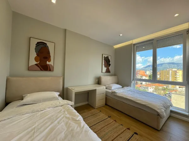 jepet me qera apartament 2+1+2  Kati 7, 96 m² 1.200 € (Prane 21 Dhjetorit)