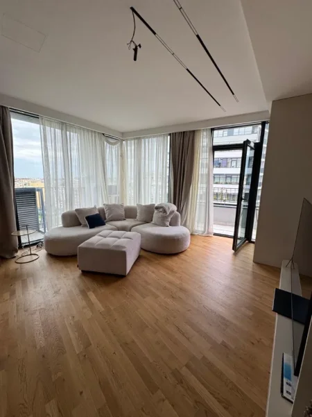 Tirane, jepet me qera apartament 2+1+Aneks+Ballkon Kati 11, 120 m² 1.800 € (LAKE VIEW RESIDENCES)