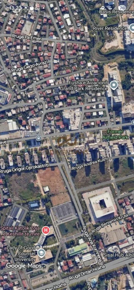Tirane, jepet me qera apartament 2+1 Kati 2, 500 € (ish fusha e aviacionit)