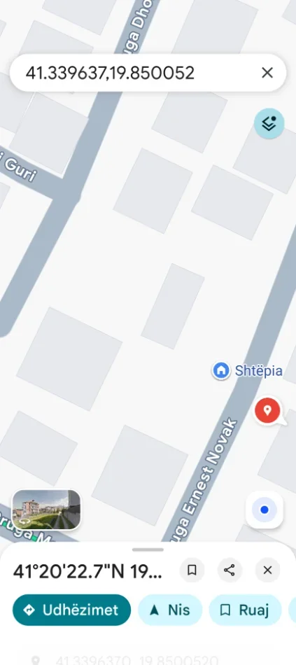 Tirane, Jepet truall per ndërrim me % ,550 m² (Rruga Kodra e Priftit , Rr Marije Kraja)