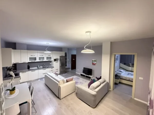 Tirane, jepet me qera apartament 1+1+Ballkon Kati 2, 60 m² 570 € (e mobiluar)