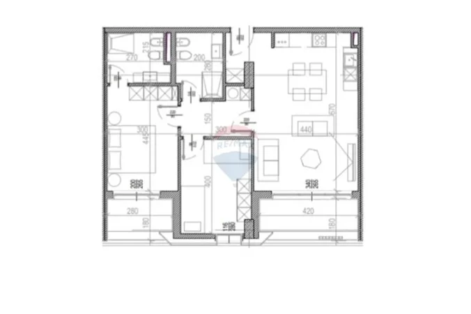 Tirane, shitet apartament , 117 m² 220.000 € (Rruga Javer Malo, Tiranë)