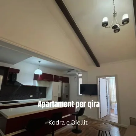 Tirane, jepet me qera apartament 1+1 Kati 6, 80 m² 500 € (Kodra e Diellit / Rruga Rrapo Hekali)