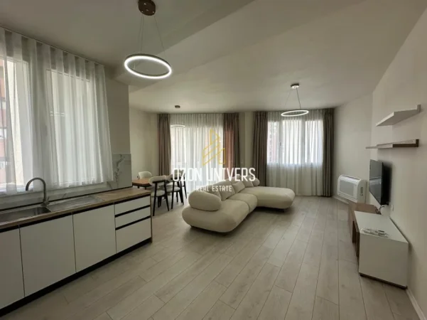 Tirane, jepet me qera apartament 1+1+Ballkon Kati 2, 65 m² 550 € (River Residence, Astir)