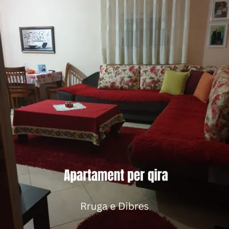 Tirane, jepet me qera apartament 1+1 Kati 5, 70 m² 450 € (Rruga e Dibres / 5 Maji)