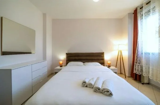 Tirane, jepet me qera apartament 1+1+Aneks+Ballkon Kati 9, 55 m² 570 € (Supermarket Joena 21 dhjetori)