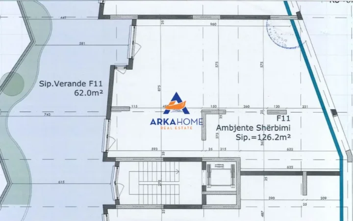 Tirane, jepet me qera ambjent biznesi Kati 1, 127 m² 1.300 € 