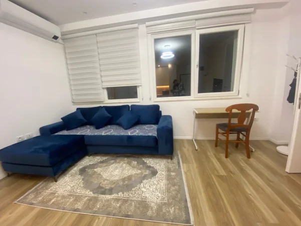 Tirane, jepet me qera apartament 1+1 Kati 10, 64 m² 700 € (Ali Demi)