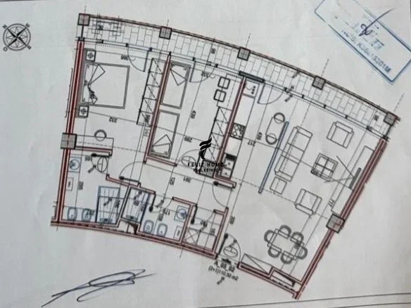 Tirane, shitet apartament 2+1+Ballkon Kati 5, 133 m² 750.000 € (LAKE VIEW)