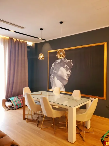 Tirane, jepet me qera apartament 2+1+Ballkon , 123 m² 1.800 € (Park Gate, Rruga e Elbasanit)