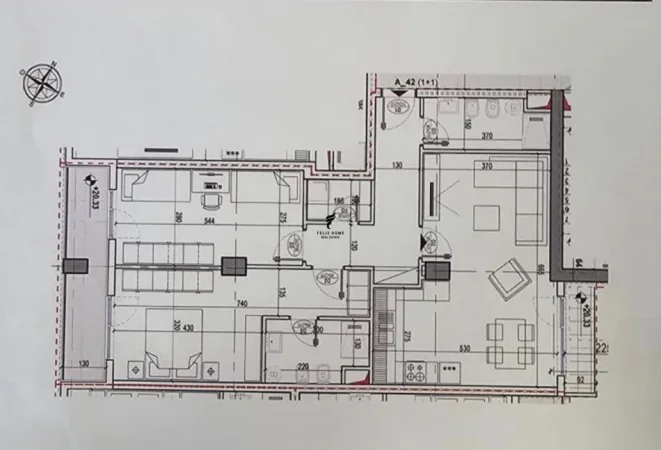 Tirane, shitet apartament 2+1 Kati 6, 120 m² 241.500 € (BULEVARDI I RI)