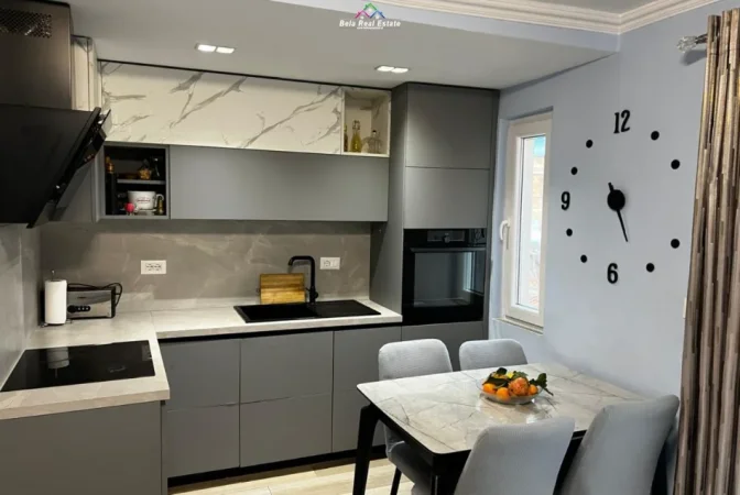 Tirane, jepet me qera apartament 1+1 Kati 5, 65 m² 575 € (Mine Peza)