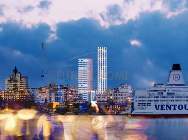 Durres, shitet apartament 3+1 Kati 6, 168 m²