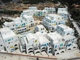Dhermi - Palase, shitet apartament 1+1 Kati 1, 72 m² 215.160 € (Santorini Sqaure Village)