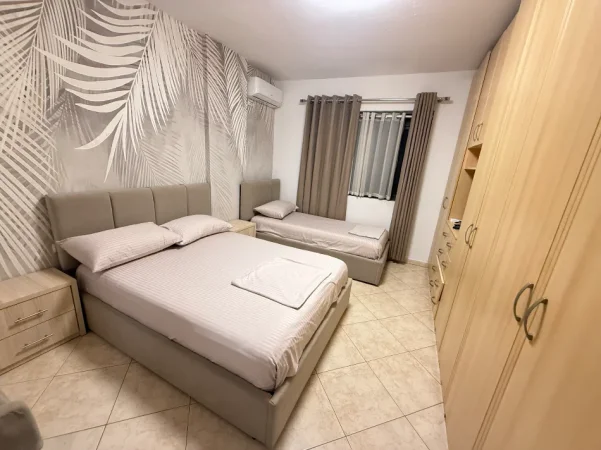 Shqiperi, jepet me qera apartament 1+1 Kati 1, 60 m² 550 € (Brryli)