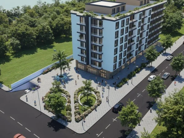 Golem, shitet apartament 1+1 Kati 4, 68 m² 89.570 € (Liam Residence, Golem)