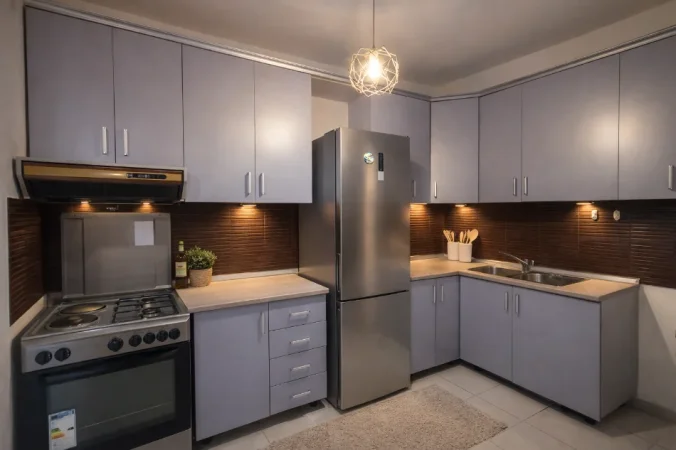 Tirane, jepet me qera apartament 1+1+Aneks+Ballkon Kati 6, 63 m² 450 € 