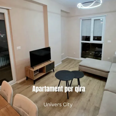 Tirane, jepet me qera apartament 2+1 Kati 8, 100 m² 470 € (Univers City)