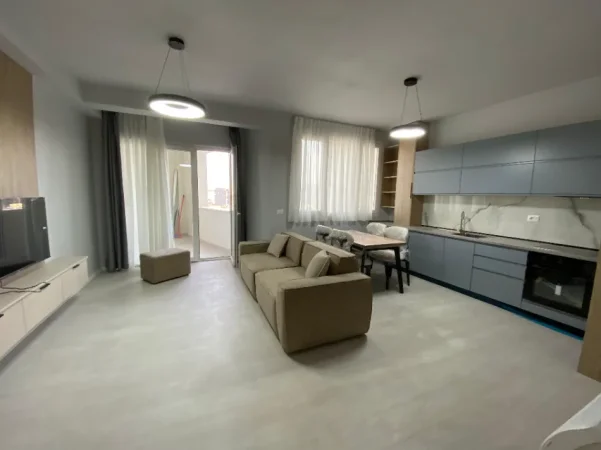 Tirane, jepet me qera apartament 2+1+Ballkon Kati 6, 100 m² 750 € (RIVER REZIDENCE)