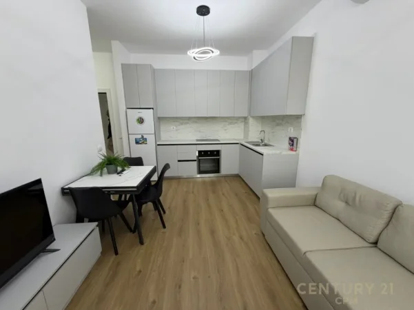 Tirane, jepet me qera apartament 1+1 Kati 3, 56 m² 450 € (Ali Demi)