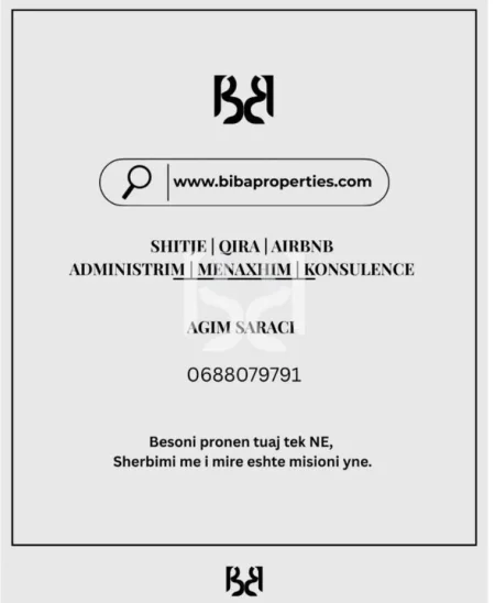 Tirane, jepet me qera apartament 2+1 Kati 1, 95 m² 720 € (Rruga e Dibres)