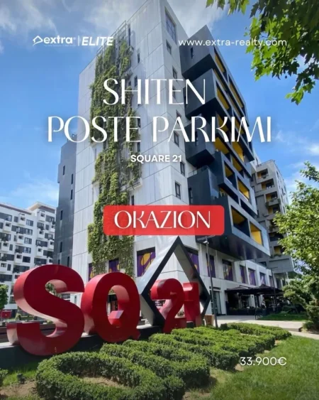 Tirane, shitet garazh | post parkimi Kati -1, 17 m² 33.900 € (Square 21)