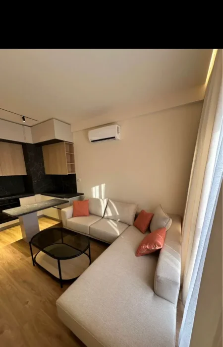 Tirane, jepet me qera apartament 1+1 Kati 7, 77 m² 450 € (REZIDENCA KAIMI)