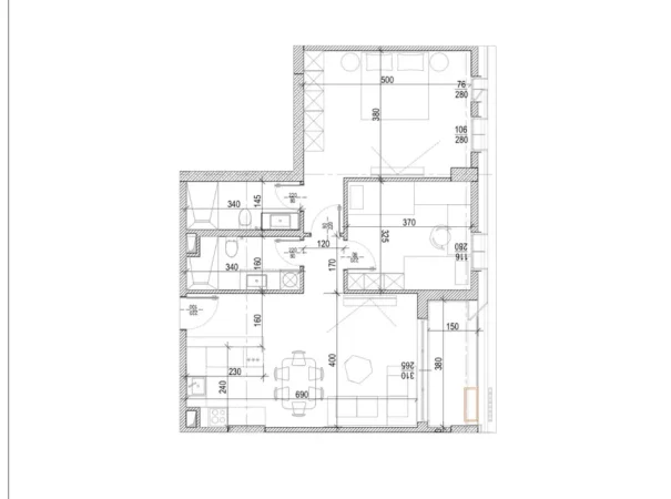 Tirane, shitet apartament Kati 6, 110 m² 245.000 € (Rruga Javer Malo)