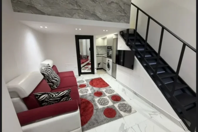 Tirane, jepet me qera apartament 1+1 Kati 1, 60 m² 400 € (ASTIR)