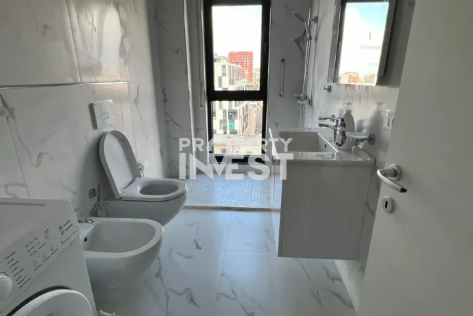 Tirane, jepet me qera apartament 2+1 Kati 7, 104 m² 1.100 € (myslym shyri)