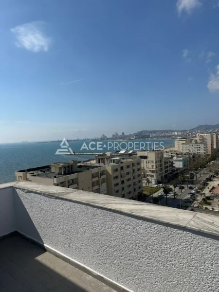 Durres, jepet me qera apartament 2+1 Kati 9, 80 m² 550 € (zona e plazhit)