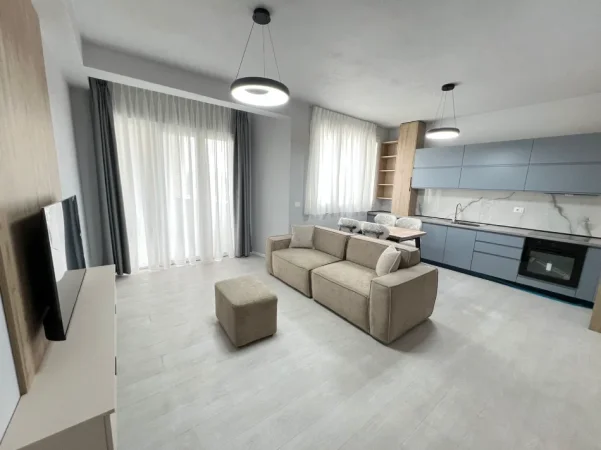Tirane, jepet me qera apartament 2+1+Ballkon Kati 6, 97 m² 780 € (River Rezidence)