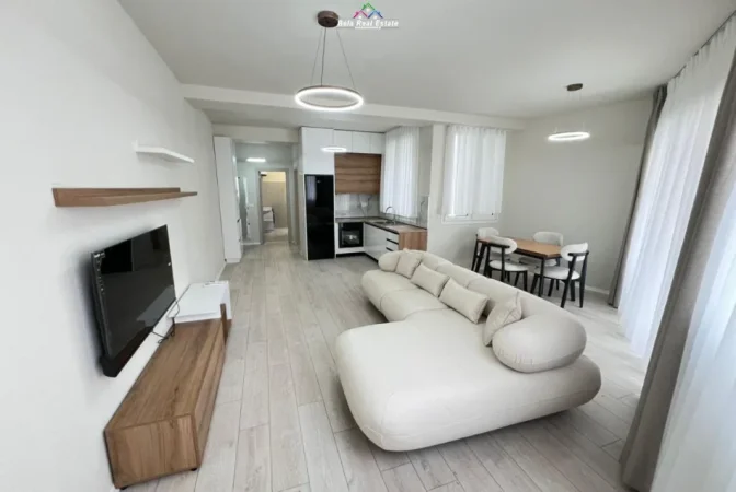 Tirane, jepet me qera apartament 1+1+Ballkon Kati 2, 75 m² 670 € (river residenc)