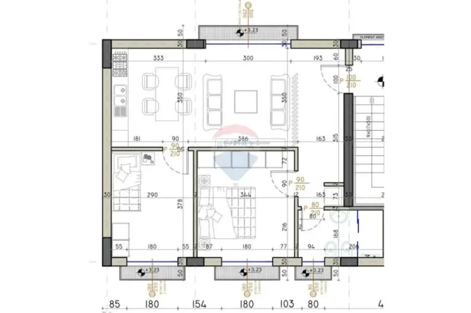Tirane, shitet apartament 2+1 Kati 2, 85 m² 155.000 € 