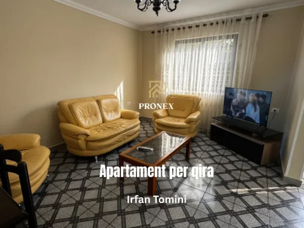 Tirane, jepet me qera apartament 1+1 Kati 3, 70 m² 450 € (Rruga Irfan Tomini)