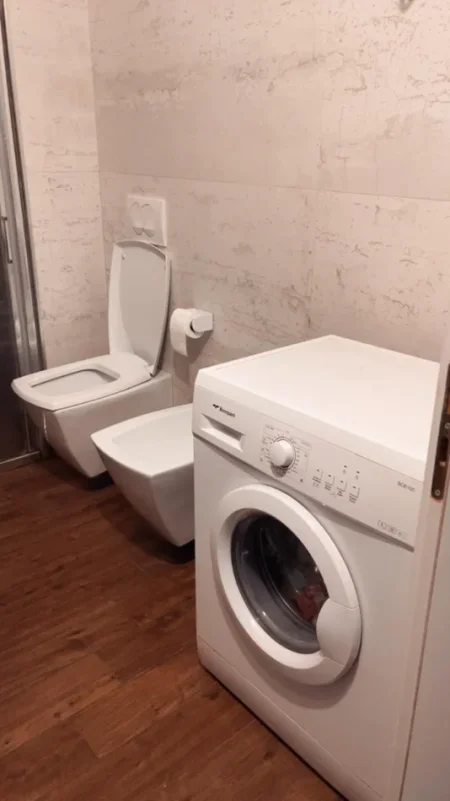 Tirane, jepet me qera apartament 2+1+Ballkon Kati 4, 100 m² 500 € (PRANE RRETHIT)