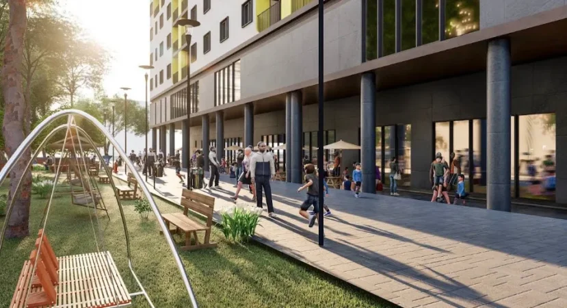 Tirane, jepet me qera ambjent biznesi Kati 1, 500 m² 4.000 € (GRAND GALLERY)