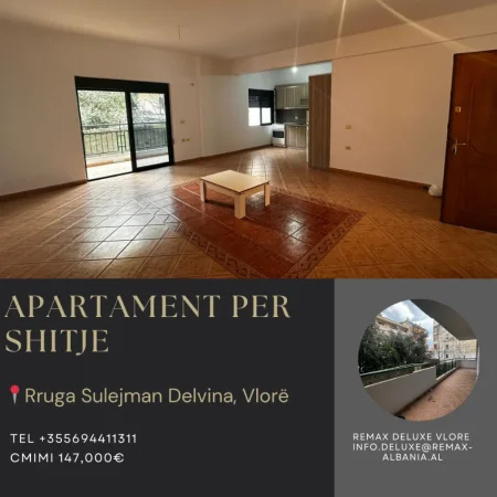 🏡 Apartament 2+1+2 për Shitje – Pranë Universitetit të Shkencave / Shkollës Mjekësore, Vlorë